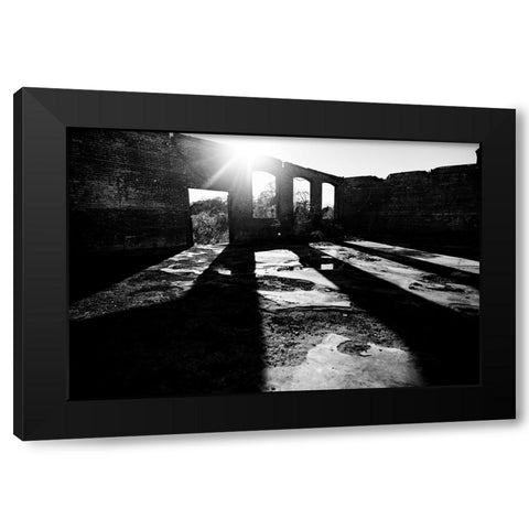 The Mill Black Modern Wood Framed Art Print with Double Matting by Malone, Will