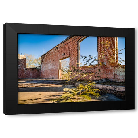 The Mill 2 Black Modern Wood Framed Art Print by Malone, Will