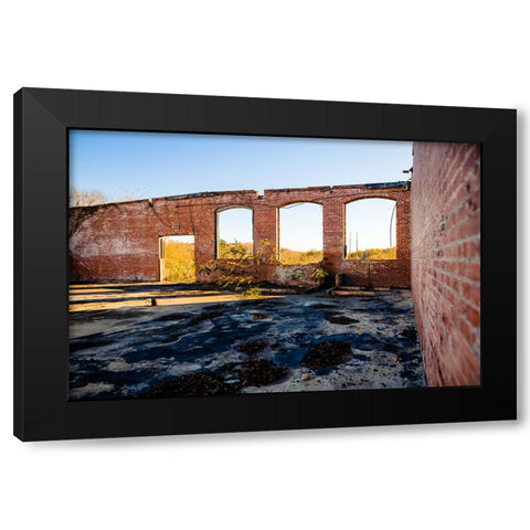 The Mill 3 Black Modern Wood Framed Art Print by Malone, Will