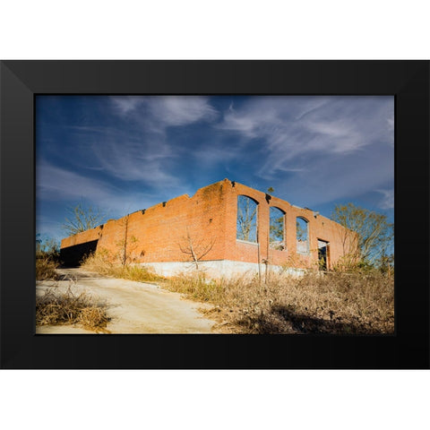 The Mill 4 Black Modern Wood Framed Art Print by Malone, Will