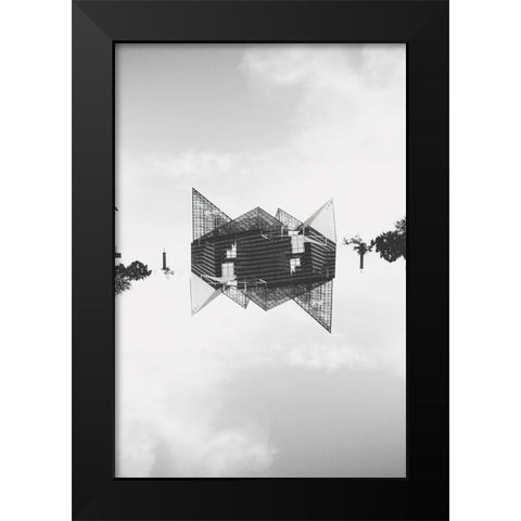 Chattanooga II Black Modern Wood Framed Art Print by Malone, Will