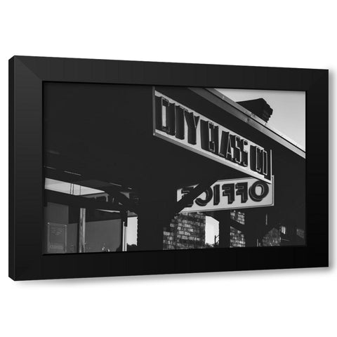 City Glass Co Black Modern Wood Framed Art Print with Double Matting by Malone, Will