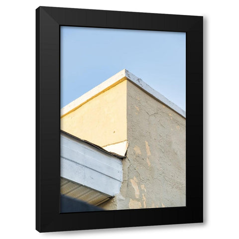 Corner 8 Black Modern Wood Framed Art Print by Malone, Will