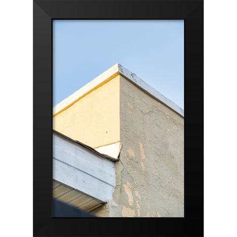 Corner 8 Black Modern Wood Framed Art Print by Malone, Will