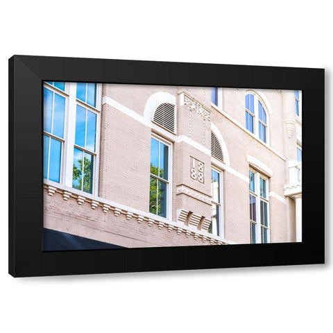 Window 2 Black Modern Wood Framed Art Print with Double Matting by Malone, Will