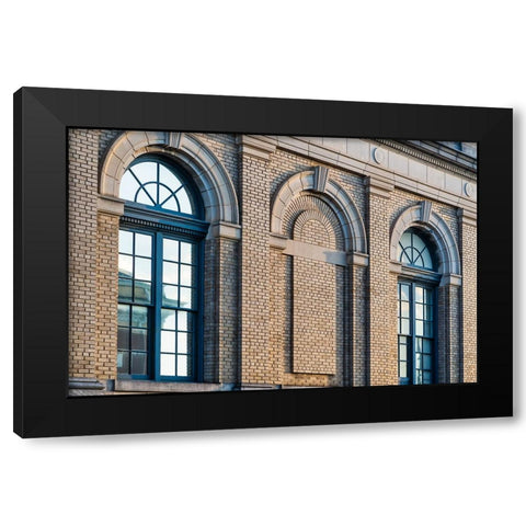 Window 5 Black Modern Wood Framed Art Print by Malone, Will