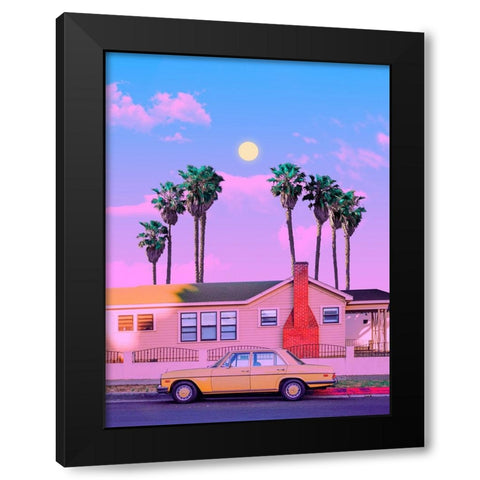 Going Back to the Past 3 Black Modern Wood Framed Art Print with Double Matting by Orozco, Danner
