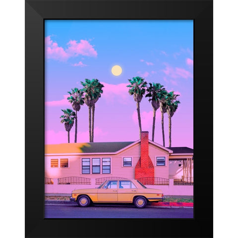 Going Back to the Past 3 Black Modern Wood Framed Art Print by Orozco, Danner