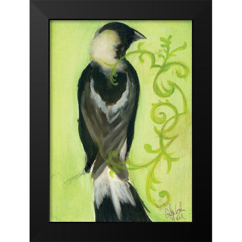 Bird Study III Black Modern Wood Framed Art Print by Adkin, Arielle
