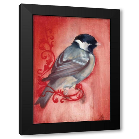 Bird Study XII Black Modern Wood Framed Art Print by Adkin, Arielle