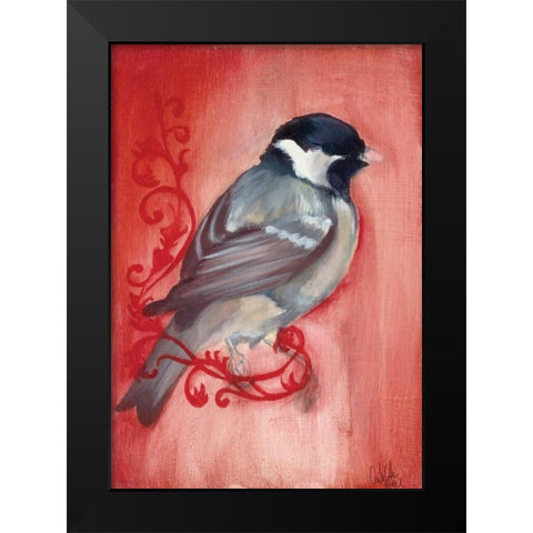 Bird Study XII Black Modern Wood Framed Art Print by Adkin, Arielle