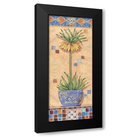 Flower in Greece IV Black Modern Wood Framed Art Print by Audrey, Charlene