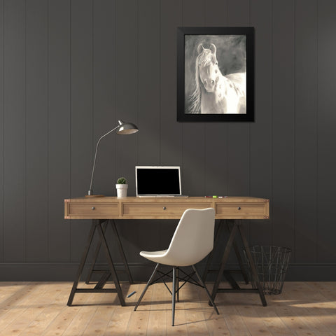 Dream Weaver Black Modern Wood Framed Art Print by Babbitt, Gwendolyn