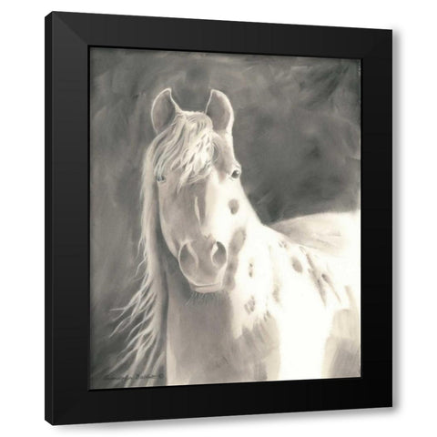 Dream Weaver Black Modern Wood Framed Art Print by Babbitt, Gwendolyn