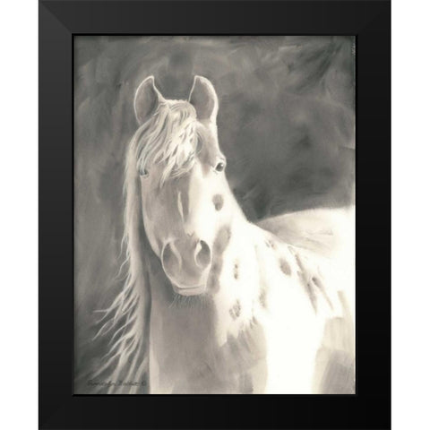 Dream Weaver Black Modern Wood Framed Art Print by Babbitt, Gwendolyn