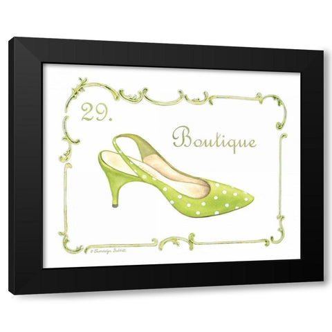 French Fashion III Black Modern Wood Framed Art Print by Babbitt, Gwendolyn