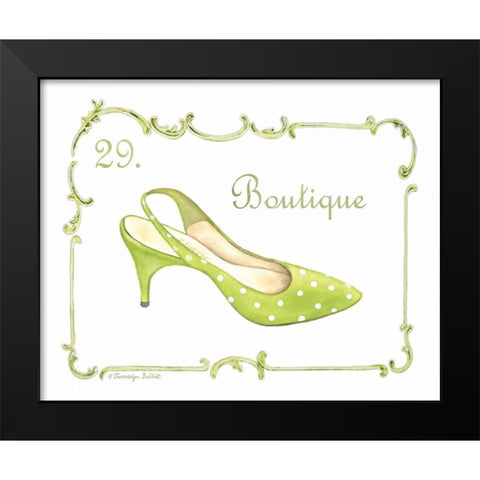 French Fashion III Black Modern Wood Framed Art Print by Babbitt, Gwendolyn