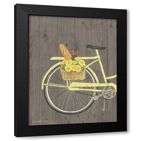 Spring Bike I Black Modern Wood Framed Art Print by Babbitt, Gwendolyn