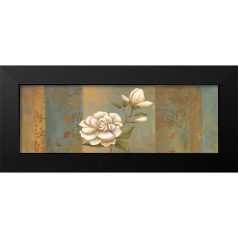 Magnolia Branch II Black Modern Wood Framed Art Print by Belamar, Ella