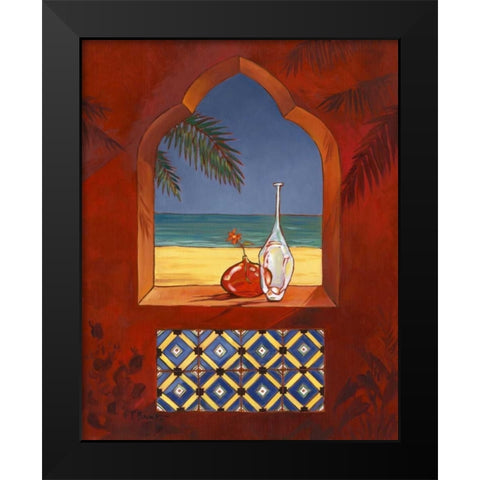 Veneto I Black Modern Wood Framed Art Print by Brent, Paul