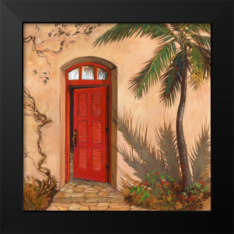 Villanova I Black Modern Wood Framed Art Print by Brent, Paul