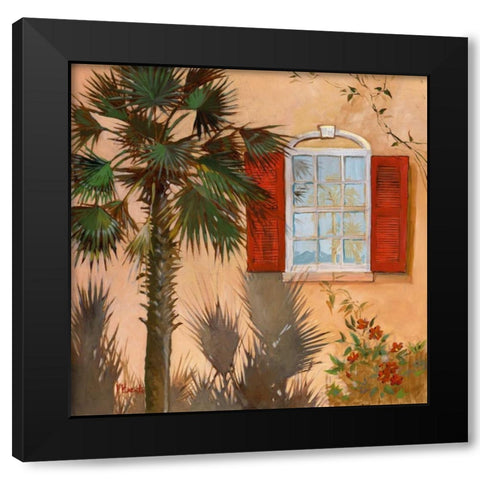 Villanova II Black Modern Wood Framed Art Print by Brent, Paul