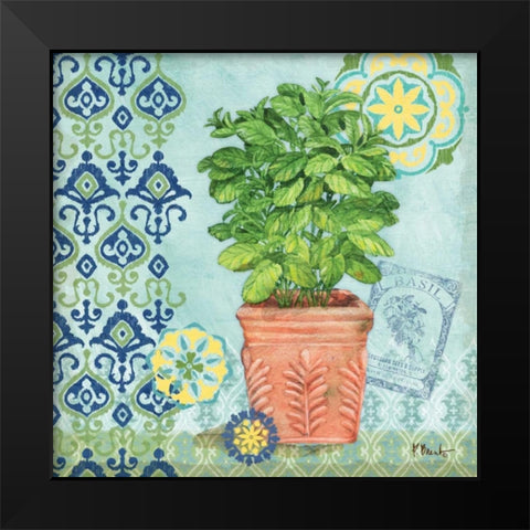 Garden to Table I Black Modern Wood Framed Art Print by Brent, Paul
