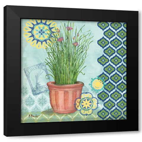 Garden to Table III Black Modern Wood Framed Art Print by Brent, Paul
