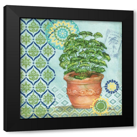 Garden to Table IV Black Modern Wood Framed Art Print with Double Matting by Brent, Paul