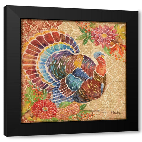 Classic Fall I Black Modern Wood Framed Art Print with Double Matting by Brent, Paul