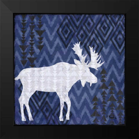 Scout Lodge I Black Modern Wood Framed Art Print by Brent, Paul