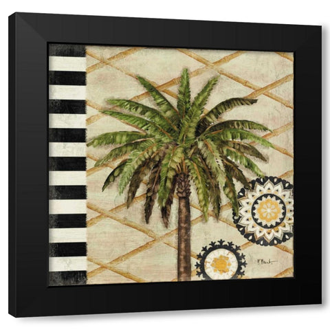 Knox Palm Tree I Black Modern Wood Framed Art Print by Brent, Paul