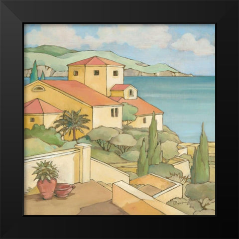 Torrino I Black Modern Wood Framed Art Print by Brent, Paul