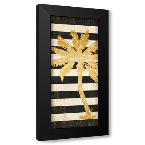 Gold Coast Palm Black Modern Wood Framed Art Print by Brent, Paul