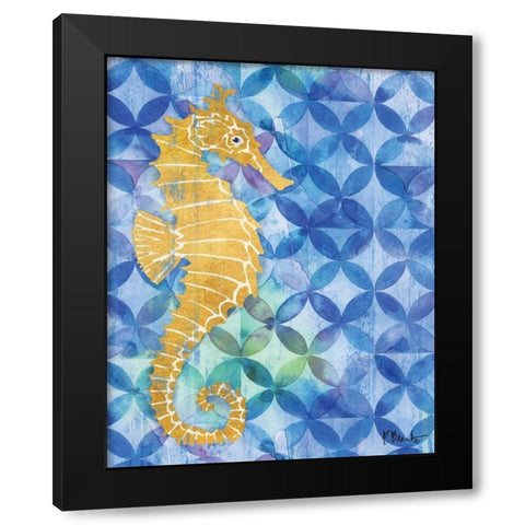 St. Croix I Black Modern Wood Framed Art Print with Double Matting by Brent, Paul