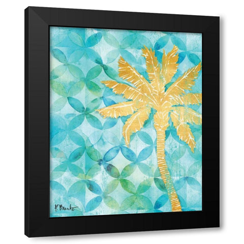 St. Croix IV Black Modern Wood Framed Art Print with Double Matting by Brent, Paul