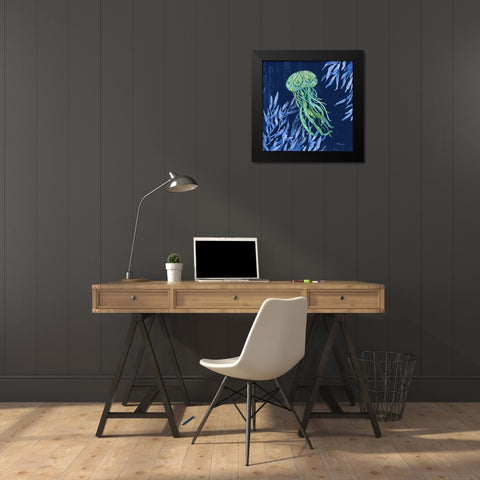 Bondi Sealife I Black Modern Wood Framed Art Print by Brent, Paul
