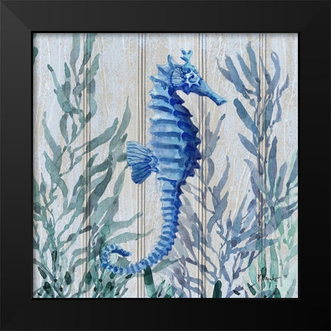 Navarre Sealife II Black Modern Wood Framed Art Print by Brent, Paul