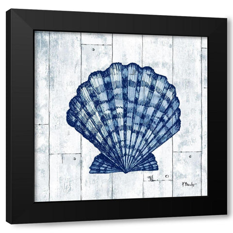 Coastal Timberland I Black Modern Wood Framed Art Print by Brent, Paul