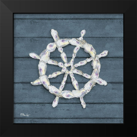 Oyster Cluster II Black Modern Wood Framed Art Print by Brent, Paul