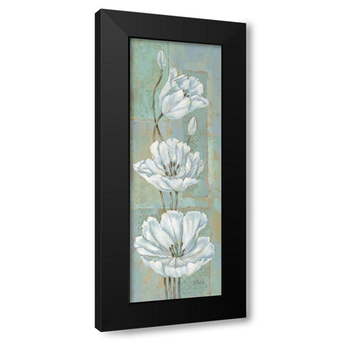 Florentine Tulips Black Modern Wood Framed Art Print by Brent, Paul