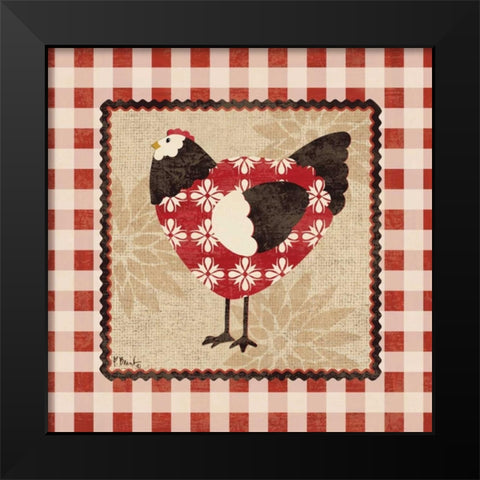 Rustic Roost II Black Modern Wood Framed Art Print by Brent, Paul