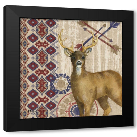 Highlands Ranch I Black Modern Wood Framed Art Print with Double Matting by Brent, Paul
