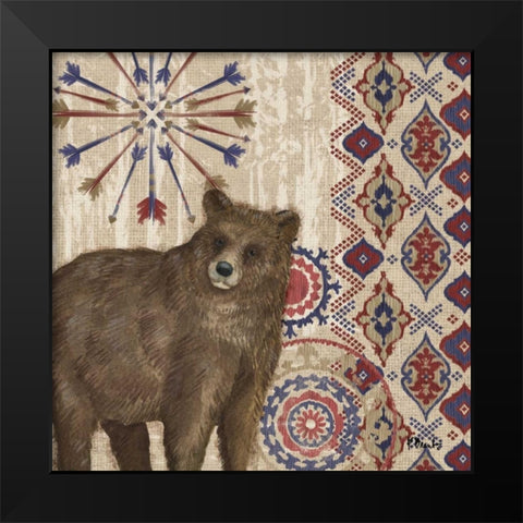 Highlands Ranch IV Black Modern Wood Framed Art Print by Brent, Paul