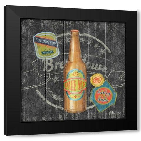 Craft Brew III Black Modern Wood Framed Art Print with Double Matting by Brent, Paul