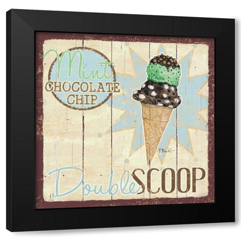 Sweet Treats I Black Modern Wood Framed Art Print by Brent, Paul