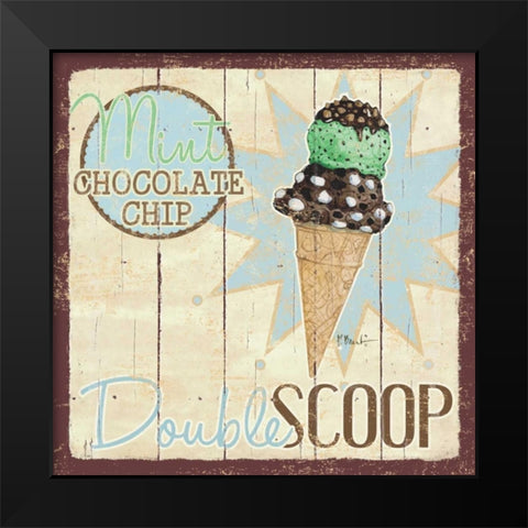 Sweet Treats I Black Modern Wood Framed Art Print by Brent, Paul
