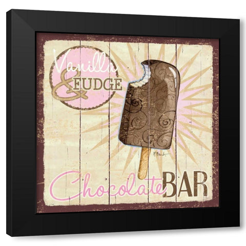 Sweet Treats III Black Modern Wood Framed Art Print by Brent, Paul