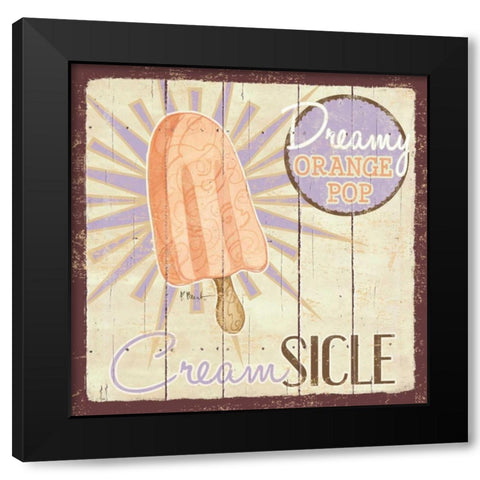 Sweet Treats IV Black Modern Wood Framed Art Print by Brent, Paul