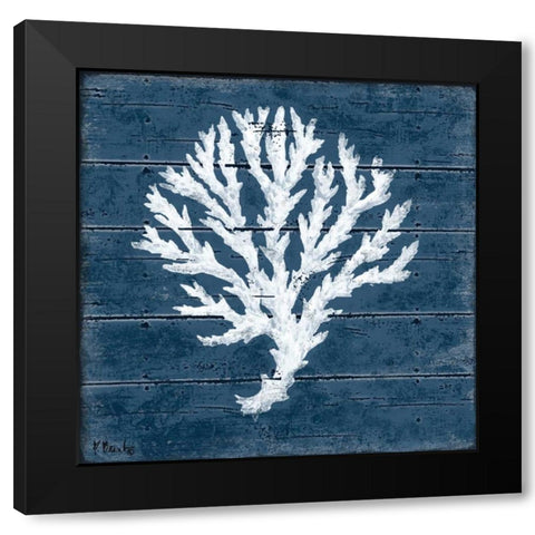 Cape Coral VI Black Modern Wood Framed Art Print with Double Matting by Brent, Paul